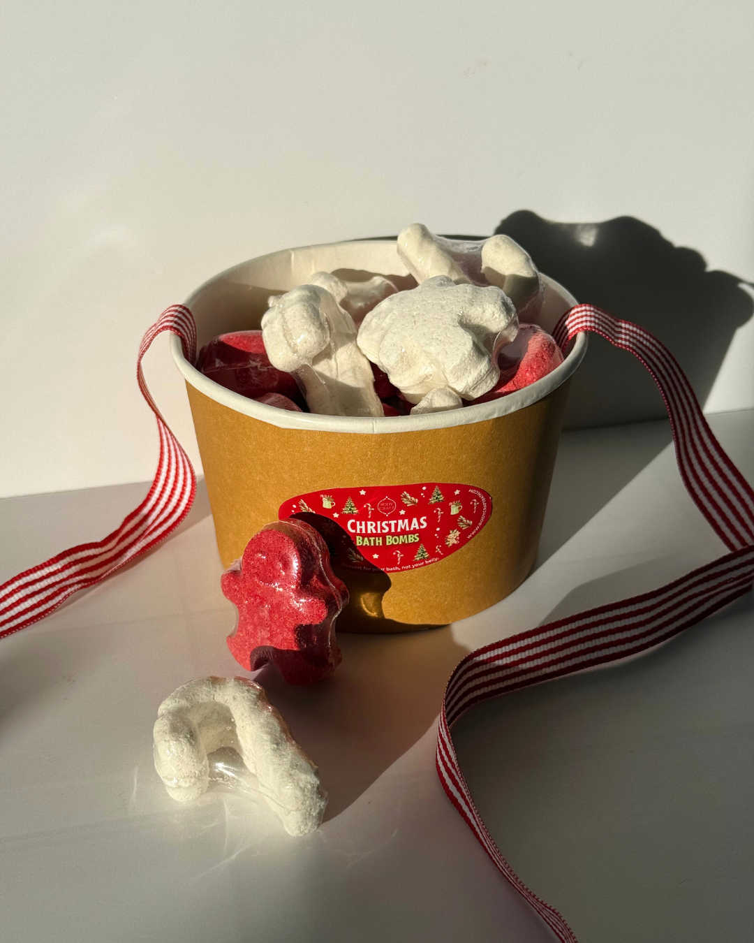 Tub of Mini Bath Bombs
