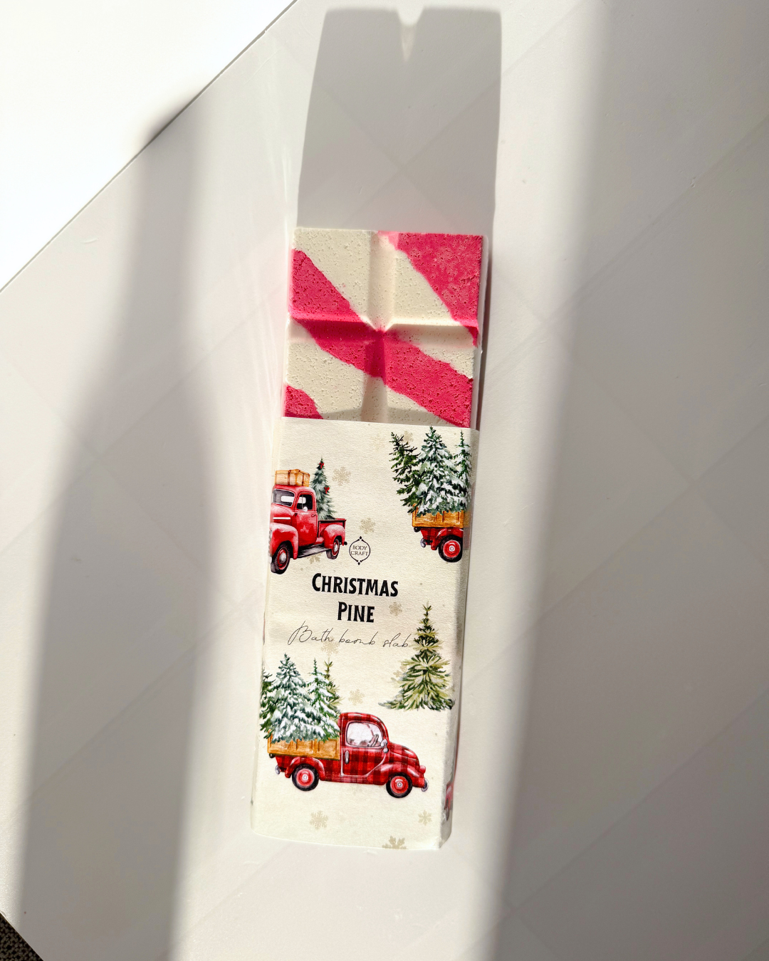 Christmas Bath Bomb Slab