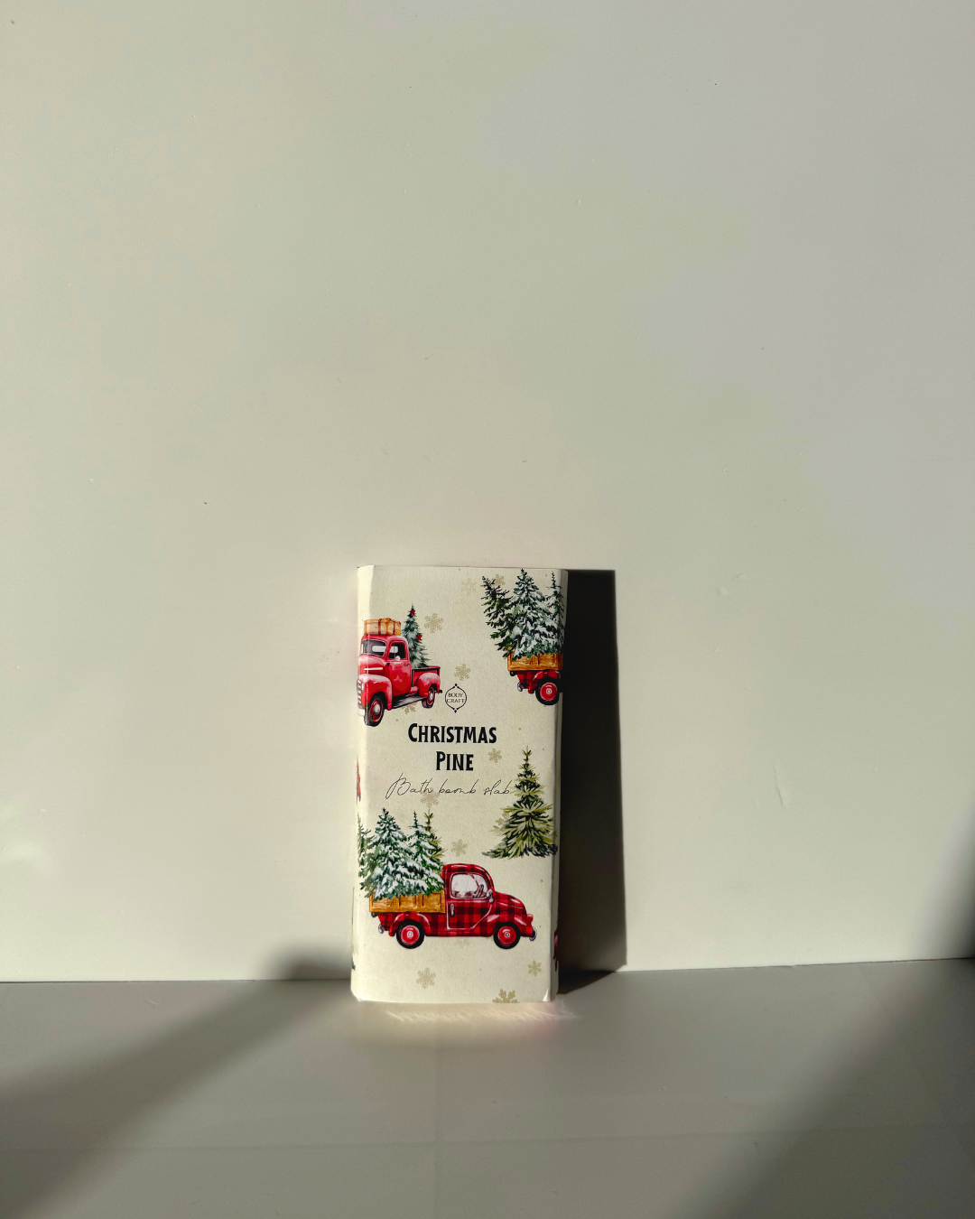 Christmas Bath Bomb Slab