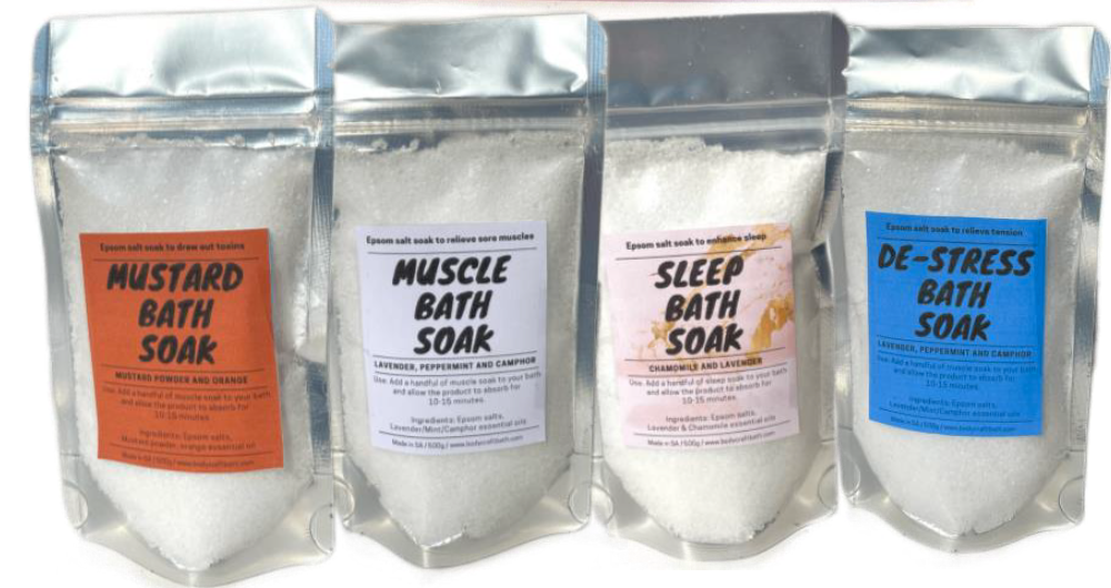 The Salt Shot Pack - Bodycraft Bath Products