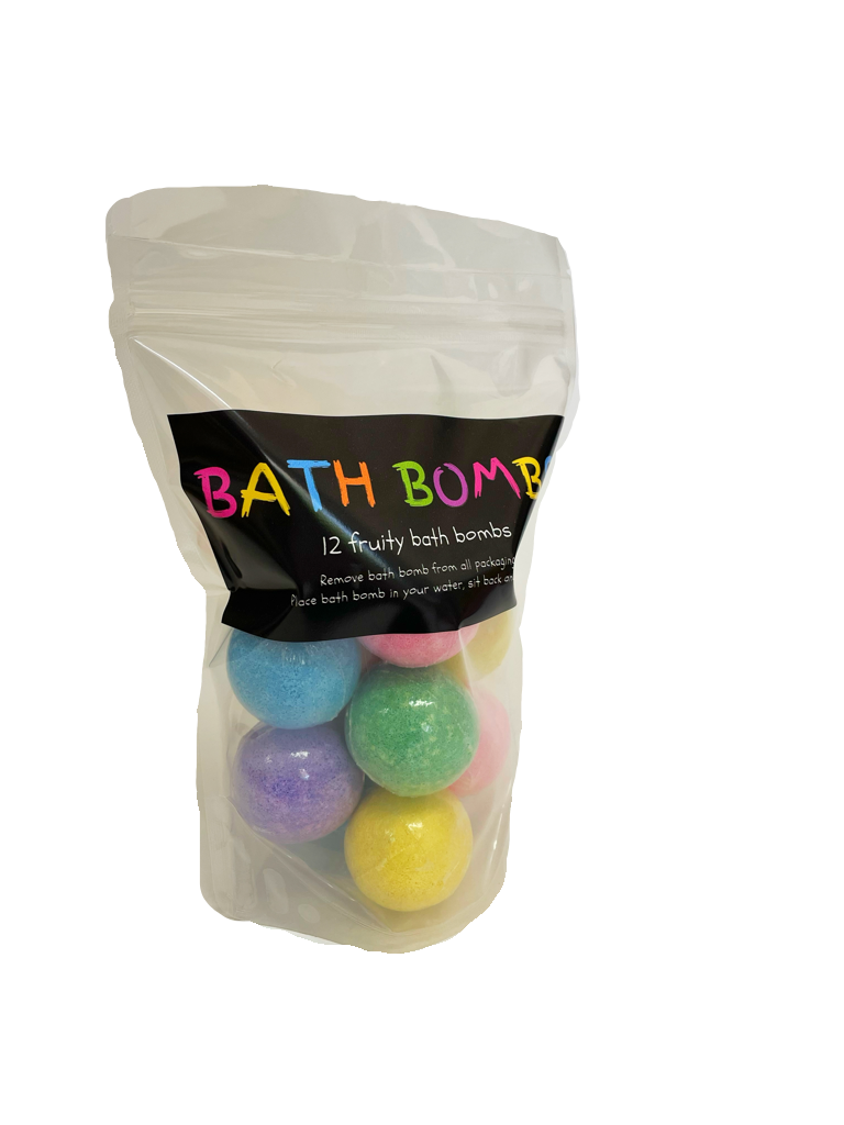 Fruity bath bomb pack