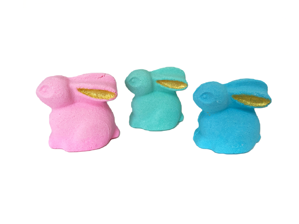 Easter bunnies with golden ears - Bodycraft Bath Products